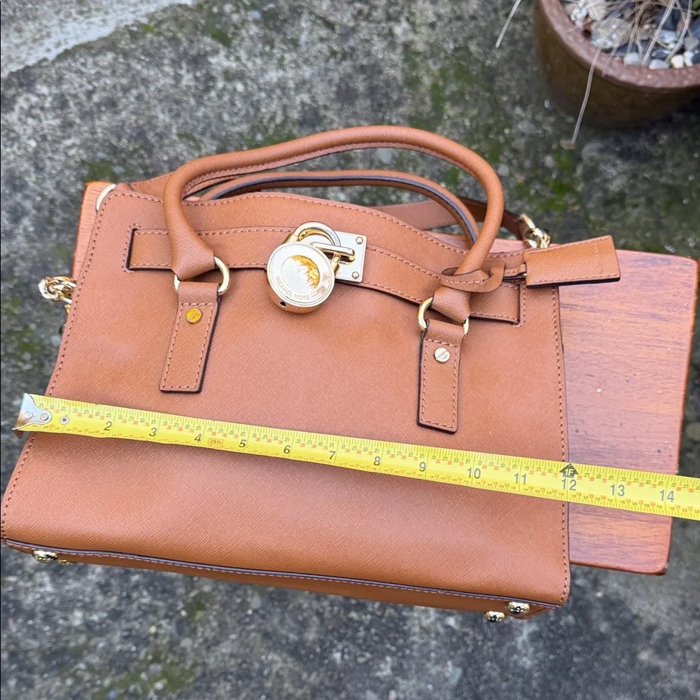 Michael Kors Tan Leather Satchel - Picture 5 of 8